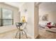 Bright and airy living area with tile floors, wet bar, and seamless flow into the living room at 2733 Via Cipriani # 814A, Clearwater, FL 33764