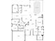 Detailed floor plan of the property, including room dimensions and layout at 3675 Janus Way, Palm Harbor, FL 34685