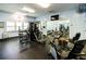 Well-equipped gym with state-of-the-art machines and weights, designed for a comprehensive workout experience at 6500 Sunset Way # 501, St Pete Beach, FL 33706