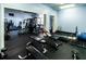 A community gym featuring weight benches, machines, and treadmills for a complete workout experience at 6500 Sunset Way # 501, St Pete Beach, FL 33706