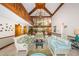 Elegant lobby with high ceilings, comfortable seating, and decorative lighting fixtures at 6500 Sunset Way # 501, St Pete Beach, FL 33706