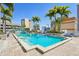 Beautiful rooftop pool with lounge chairs and scenic city views at 777 N Ashley Dr # 915, Tampa, FL 33602