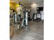 The gym is well equipped with free weights, weight machines, and a treadmill at 8480 Southern Charm Cir, Brooksville, FL 34613