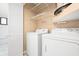 Laundry room with washer and dryer at 104 Anclote Rd # 104, Tarpon Springs, FL 34689