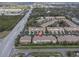Aerial view of residential neighborhood at 11266 Kapok Grand Cir, Madeira Beach, FL 33708