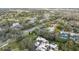 An aerial view of the property and surrounding community at 13502 Palmwood Ln # 13502, Tampa, FL 33618