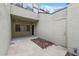 Private courtyard with a separate entry door at 13502 Palmwood Ln # 13502, Tampa, FL 33618