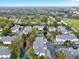 The aerial showcases a community with scenic water and lush landscaping at 4524 Southampton Ct # 4524, Tampa, FL 33618
