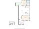 Detailed floor plan showcasing the layout of the home including a balcony and walk-in closet at 4524 Southampton Ct # 4524, Tampa, FL 33618