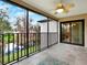 Spacious lanai featuring a scenic view of the surrounding landscape at 4524 Southampton Ct # 4524, Tampa, FL 33618