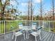 Comfortable outdoor seating with pond view at 4524 Southampton Ct # 4524, Tampa, FL 33618