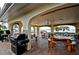 Outdoor grill and picnic area with waterfront views at 4525 Cove Cir # 705, St Petersburg, FL 33708