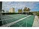 A view of the well-maintained shuffleboard courts, ready for friendly competition at 4525 Cove Cir # 705, St Petersburg, FL 33708