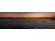 Expansive view of the water at sunset at 4525 Cove Cir # 705, St Petersburg, FL 33708