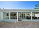 Full view of the patio featuring a dining area and lounge seating, perfect for relaxing and entertaining at 4568 40Th S St, St Petersburg, FL 33711
