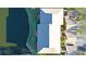 Aerial view of the home showcasing its proximity to the water at 6401 99Th N Way # 15C, St Petersburg, FL 33708
