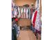 Walk-in closet has plenty of storage space for all of your clothes at 6401 99Th N Way # 15C, St Petersburg, FL 33708