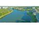 Beautiful waterfront view from the condo, showcasing the serene and picturesque setting at 6401 99Th N Way # 15C, St Petersburg, FL 33708
