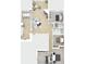 Detailed floor plan showcasing the layout of the home, including bedrooms, bathrooms, and living spaces at 16103 4Th E St, Redington Beach, FL 33708