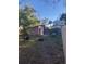 The backyard features a shed at 3705 E North Bay St, Tampa, FL 33610