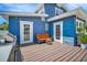 Outdoor deck features a built-in grill and a comfortable seating area, great for outdoor relaxation at 3727 38Th N St, St Petersburg, FL 33713
