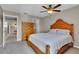 Bedroom featuring wood furniture, carpeted floors, and neutral paint at 3847 35Th S Way # 108, St Petersburg, FL 33711