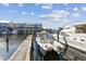 Waterfront living with boat docks, providing stunning views and boating opportunities at 6007 Anchorage Way, St Petersburg, FL 33712