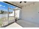 Screened patio with views of the backyard at 729 Winterside Dr, Apollo Beach, FL 33572