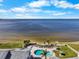 Stunning waterfront view overlooking community pool and beautiful landscaping at this lovely condo complex at 808 Bahia Del Sol Dr # 14, Ruskin, FL 33570