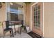 Cozy front porch with seating area, perfect for enjoying the outdoors at 10405 Villa View Cir # 10405, Tampa, FL 33647