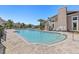 Well-maintained community pool area with seating, palm trees, and clear water for enjoyable outdoor living at 10405 Villa View Cir # 10405, Tampa, FL 33647