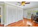 Office space with hardwood floors and windowed walls for plenty of natural light at 1311 Beach Ne Dr, St Petersburg, FL 33701