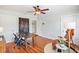 Comfortable office space with natural light, hardwood floors, and ample space at 1311 Beach Ne Dr, St Petersburg, FL 33701
