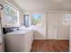 Laundry room with washer, dryer, utility sink and windows at 1800 27Th N Ave, St Petersburg, FL 33713