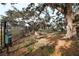 Dog waste station, mature trees, and well-maintained landscaping at 700 Lyndhurst St # 1024, Dunedin, FL 34698