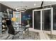 Home office features a modern desk, shelving, and a large mirror at 866 S Davis Blvd, Tampa, FL 33606