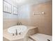 Luxurious bathroom with a jetted tub, separate glass shower, and elegant tile work at 12033 Gandy N Blvd # 175, St Petersburg, FL 33702