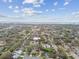 Sweeping aerial view captures the expansive cityscape and surrounding areas at 1508 Cascade Ct, Dunedin, FL 34698