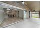 A covered patio with open access to the interior at 2015 Golf Manor Blvd, Valrico, FL 33596