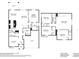 Detailed floor plan showcasing the layout of a spacious 2,560 sq ft home with multiple bedrooms and living areas at 2515 Sherman Oak Dr, North Port, FL 34289