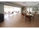 The meeting room offers tables and chairs perfect for gatherings at 31826 Larkenheath Dr, Wesley Chapel, FL 33543