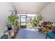 Enclosed porch providing additional living space, perfect for relaxation at 31826 Larkenheath Dr, Wesley Chapel, FL 33543