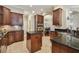 Kitchen featuring granite countertops and stainless steel appliances at 3339 Diamond Falls Cir, Land O Lakes, FL 34638