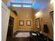 Bathroom with garden tub, black granite countertops and luxury finishes at 530 Sandy Hook Rd, Treasure Island, FL 33706