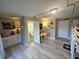 Unique bedroom with sink, bunkbeds, and an ensuite bathroom offering flexible living space at 530 Sandy Hook Rd, Treasure Island, FL 33706