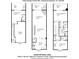 A 3-story condo floor plan with room dimensions in Treasure Island, FL at 530 Sandy Hook Rd, Treasure Island, FL 33706