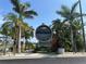 Circles waterfront restaurant main sign at entrance at 6411 Mayra Shores Ln, Apollo Beach, FL 33572