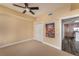 Bedroom featuring an open doorway to the kitchen at 1238 E Kennedy Blvd # 704, Tampa, FL 33602
