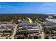 Aerial view of the building showing proximity to the Gulf at 131 Bluff View Dr # 208, Belleair Bluffs, FL 33770