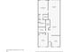 Detailed floor plan showcasing the layout with labeled rooms and dimensions for each area at 19029 Us Highway 19 N # 30H, Clearwater, FL 33764